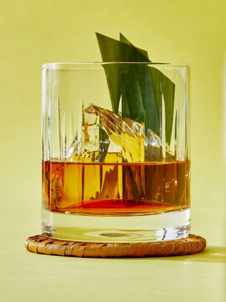 Banana-Infused Rum Old-Fashioned